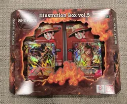 One Piece Illustration Box Vol 5 BANDAI (OP13 & PRB02 Packs) Brand New Sealed - Image 1