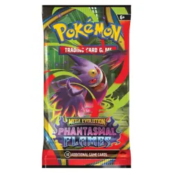 Pokemon TCG Phantasmal Flames Mega Evolution Gengar Booster Pack 10 Cards - Image 1