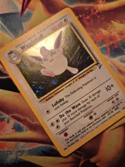 Wigglytuff Holo Rare Pokemon Card, Base Set 2, 19/130 - Image 3