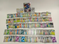 Large Pokemon Card Bundle with Holos Rares VSTAR & Energy Cards Preowned - Image 1