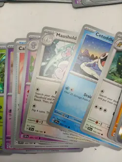 Large Pokemon Card Bundle with Holos Rares VSTAR & Energy Cards Preowned - Image 3