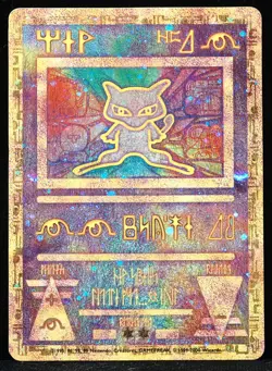 Ancient Mew LP Dented Pokemon Card - Image 1
