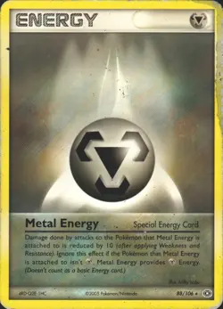 Metal Energy (Special) 88/106 Normal Rare Emerald Pokemon Card MP - Image 1