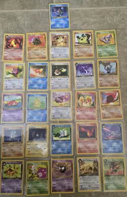 Pokemon 1st Edition 26 Card Lot NM - Image 1