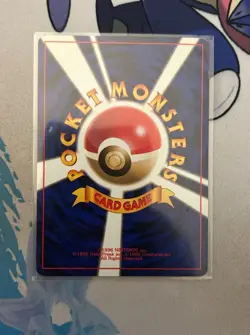 Erika's Bulbasaur No.001 Japanese Gym Series Pokemon TCG Card 1998 Vintage / LP - Image 2