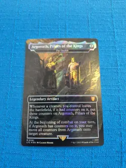 MTG Argonath Pillars of the Kings / The Ozolith SURGE FOIL #381 LOTR Magic - Image 1