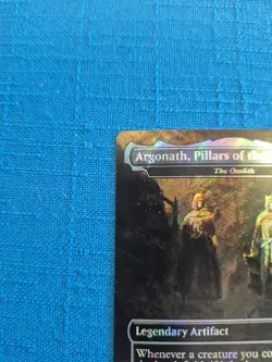 MTG Argonath Pillars of the Kings / The Ozolith SURGE FOIL #381 LOTR Magic - Image 3
