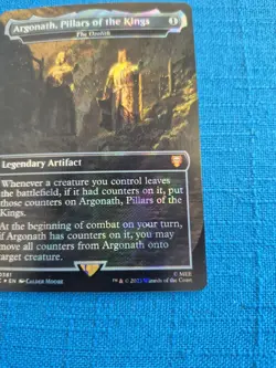 MTG Argonath Pillars of the Kings / The Ozolith SURGE FOIL #381 LOTR Magic - Image 5