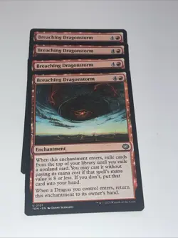 MTG - 4 x Breaching Dragonstorm - Tarkir: Dragonstorm - Playset 4x x4 - Image 1