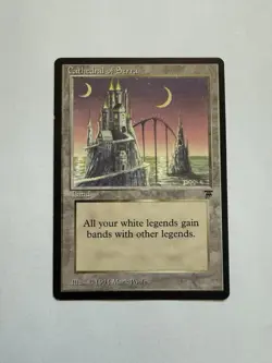 ***English Cathedral of Serra (Light Warp)*** MTG Legends Magic - Image 1