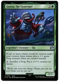 Quina, Qu Gourmet - 0194 - Final Fantasy - MTG - NM/M - Image 1