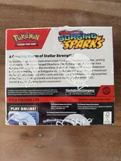 Pokemon TCG Scarlet & Violet: SV08 Surging Sparks Booster Box (36 Packs) Sealed - Image 2