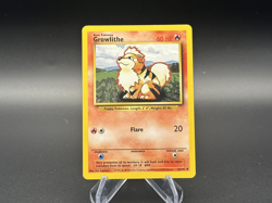 Growlithe - 28/102 Base Set - Pokemon TCG - 1999 - Image 1