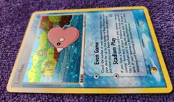 Luvdisc 7/100 Crystal Guardians Holo Rare Pokemon *Swirl* *NICE* - Image 2
