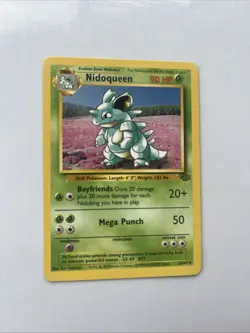 Pokemon TCG Nidoqueen Jungle 23/64 1st Edition Non-Holo Rare - Image 1