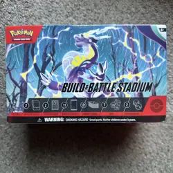 Scarlet & Violet Pokemon UNOPENED Build & Battle Stadium Box 820650853470 - Image 1