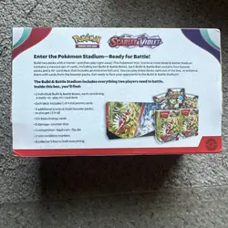 Scarlet & Violet Pokemon UNOPENED Build & Battle Stadium Box 820650853470 - Image 2