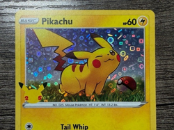 POKEMON HOLO PIKACHU SWSH039 PROMO SWORD & SHIELD 2020 LP-NM IN DARKRAI SLEEVE - Image 2