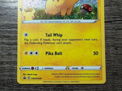 POKEMON HOLO PIKACHU SWSH039 PROMO SWORD & SHIELD 2020 LP-NM IN DARKRAI SLEEVE - Image 3