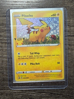 POKEMON HOLO PIKACHU SWSH039 PROMO SWORD & SHIELD 2020 LP-NM IN DARKRAI SLEEVE - Image 5