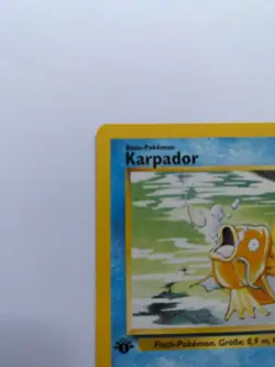 Magikarp Pokemon German Base Set 1st Edition (KARPADOR) #35 NM/LP - Image 2