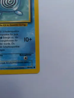 Pokemon TCG Poliwag QUAPSEL Base Set 59/102 1st Edition Common GERMAN - Image 4