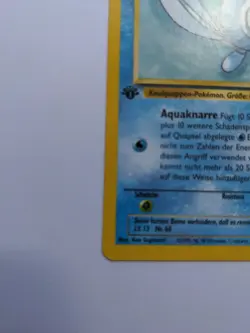 Pokemon TCG Poliwag QUAPSEL Base Set 59/102 1st Edition Common GERMAN - Image 5