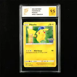 TQG 9.5 MINT+ 2022 Pokemon ENG Pikachu 028/078 R - Image 1