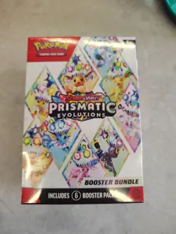Pokemon TCG Prismatic Evolutions Booster Bundle Factory Sealed Box English - Image 1