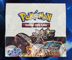 Pokemon 2024 Scarlet & Violet Obsidian Flames Booster Box TCG Nm M - Image 1