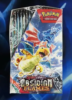 Pokemon 2024 Scarlet & Violet Obsidian Flames Booster Box TCG Nm M - Image 4