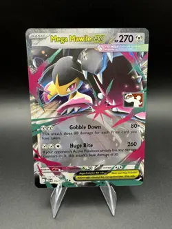Pokemon Mega Mawile ex 094/132 Play! Prize Pack Series 8 Stamped Pack Fresh - NM - Image 1