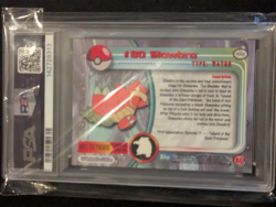 2000 Topps Pokemon Tv Animation Series 2 #80 Slowbro PSA 8 Near Mint BLUE LABEL - Image 2