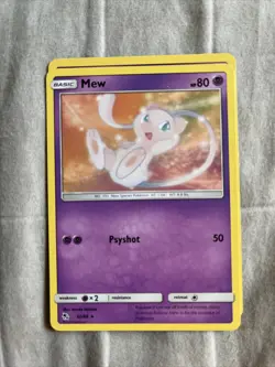 Mew - 32/68 - Rare Hidden Fates Singles Pokemon NM - Image 1