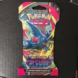 Pokemon Phantasmal Flames Mega Evolution Booster Pack English - Image 1