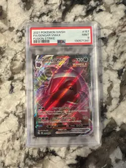2021 GENGAR #157 VMAX SWSH FUSION STRIKE POKEMON PSA 9 MINT - Image 1