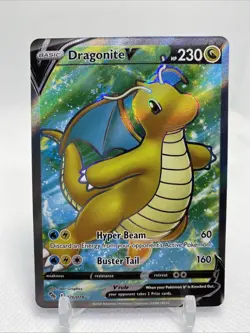 Dragonite V (Full Art) 076/078 Pokemon GO Holo - Image 1