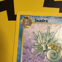Pokemon TCG Seadra Fossil 42/62 Regular 1999-2000 Wizards Base Set Uncommon - Image 2
