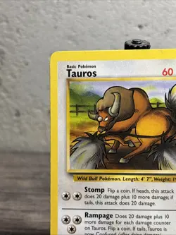 Tauros 062/130 Base Set 2 Regular Uncommon-Pokemon TCG-Fast Shipping-LP!! - Image 2