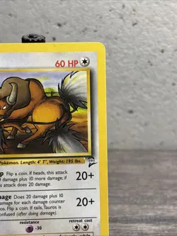 Tauros 062/130 Base Set 2 Regular Uncommon-Pokemon TCG-Fast Shipping-LP!! - Image 3