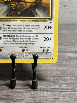 Tauros 062/130 Base Set 2 Regular Uncommon-Pokemon TCG-Fast Shipping-LP!! - Image 5