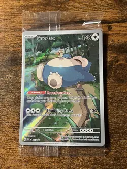 Pokemon Snorlax 051 Sv Scarlet & Violet Promo Cards Holo 151 Sealed - Image 1