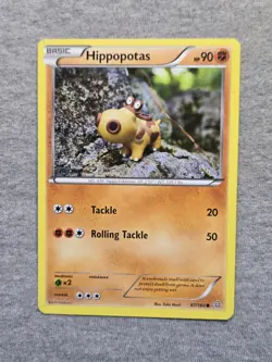 Pokemon TCG Card 2015 Primal Clash - Hippopotas 87/160 - Image 1