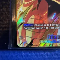 Frieza FS04-11 1st Anniversary Promo Alternate Art Dragon Ball Card Fusion World - Image 5