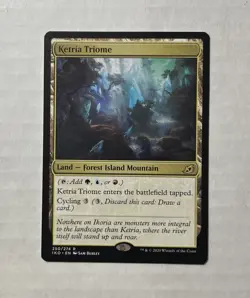 Ketria Triome X1-NM/M-Ikoria: Lair of Behemoths MTG Magic The Gathering English - Image 1