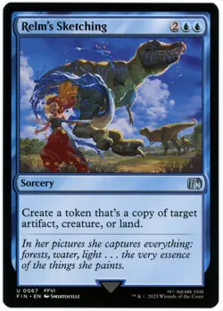 Relm's Sketching - 0067 - Final Fantasy - MTG - NM/M - Image 1