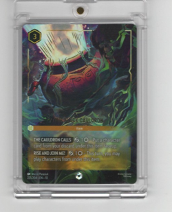 2023 Disney Lorcana—The Black Cauldron #225 Whispers in the Well—Enchanted Holo - Image 1