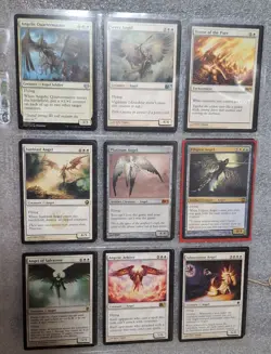 Magic the Gathering 18 Card Angel Lot MTG Platinum Sunblast Arbiter + MORE LP - Image 3