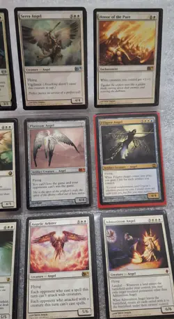 Magic the Gathering 18 Card Angel Lot MTG Platinum Sunblast Arbiter + MORE LP - Image 5