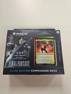 Magic The Gathering Final Fantasy VII Game Edition Commander Deck - Image 1